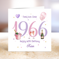 Personalised 60th Birthday Card – Fabulous Since 1966