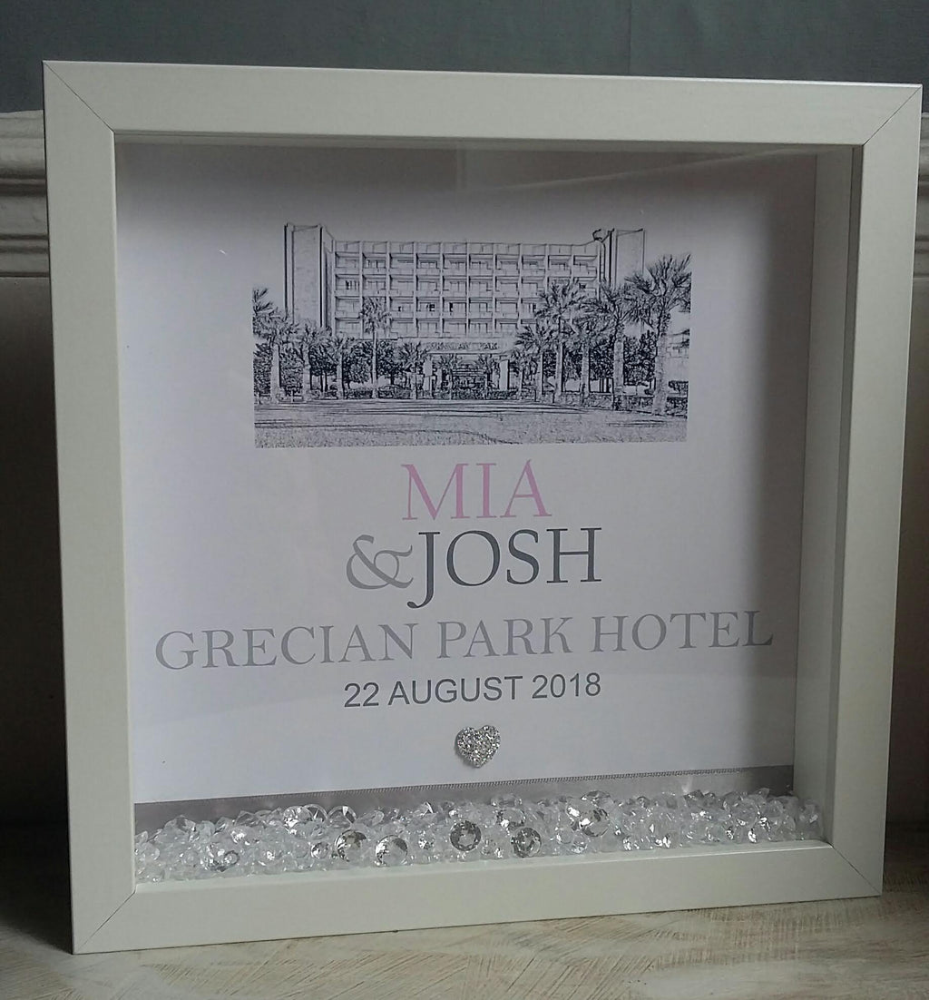 Personalised Wedding Frame - Names, Date & Venue