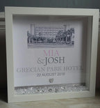 Personalised Wedding Frame - Names, Date & Venue
