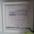 Personalised Wedding Frame - Names, Date & Venue