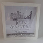 Personalised Wedding Frame - Names, Date & Venue