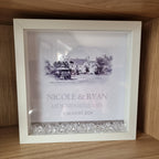 Personalised Wedding Frame - Names, Date & Venue
