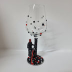 Darth Maul - Hand Decorated Wine Glass