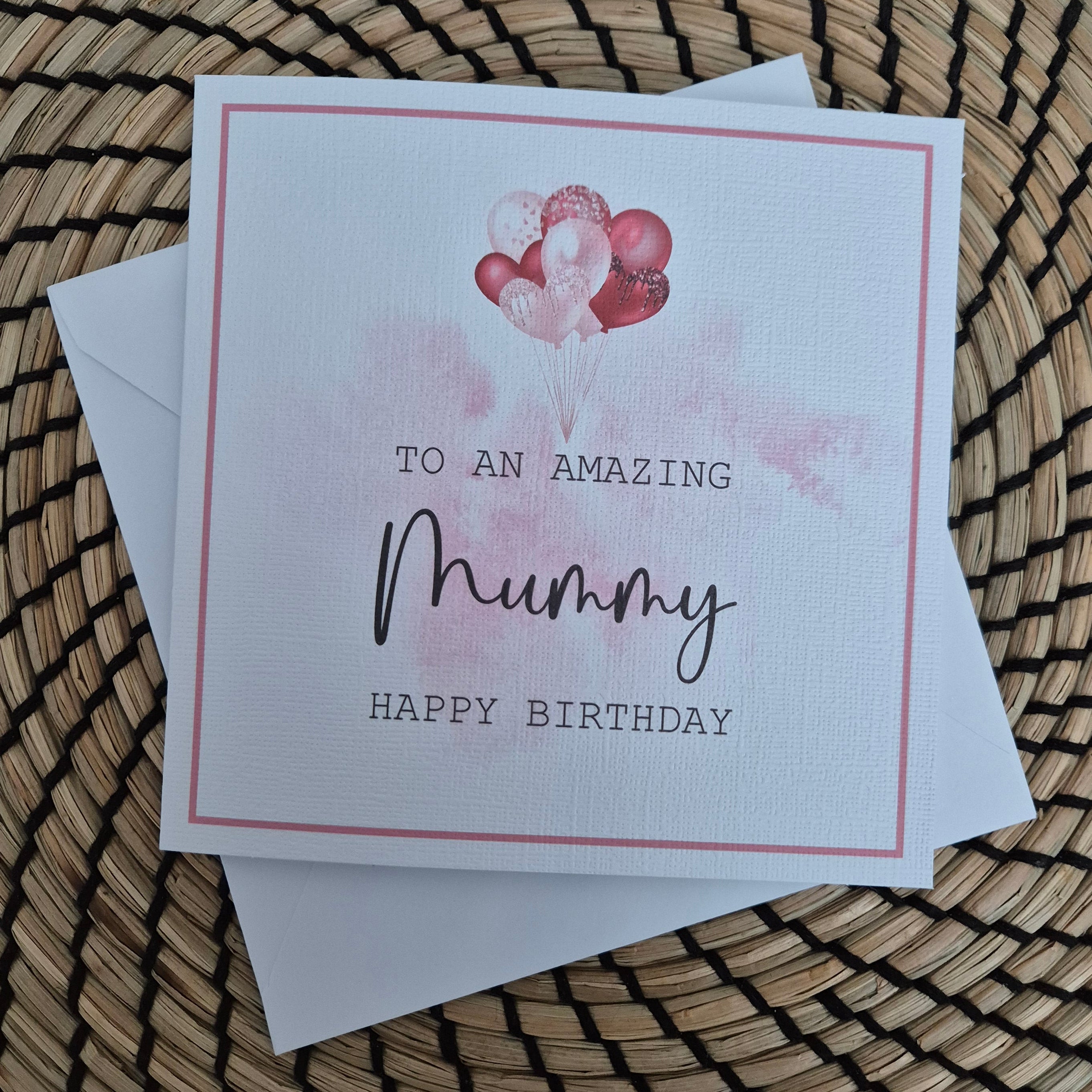 Birthday Card For An Amazing Mum - Gran - Sister - Daughter