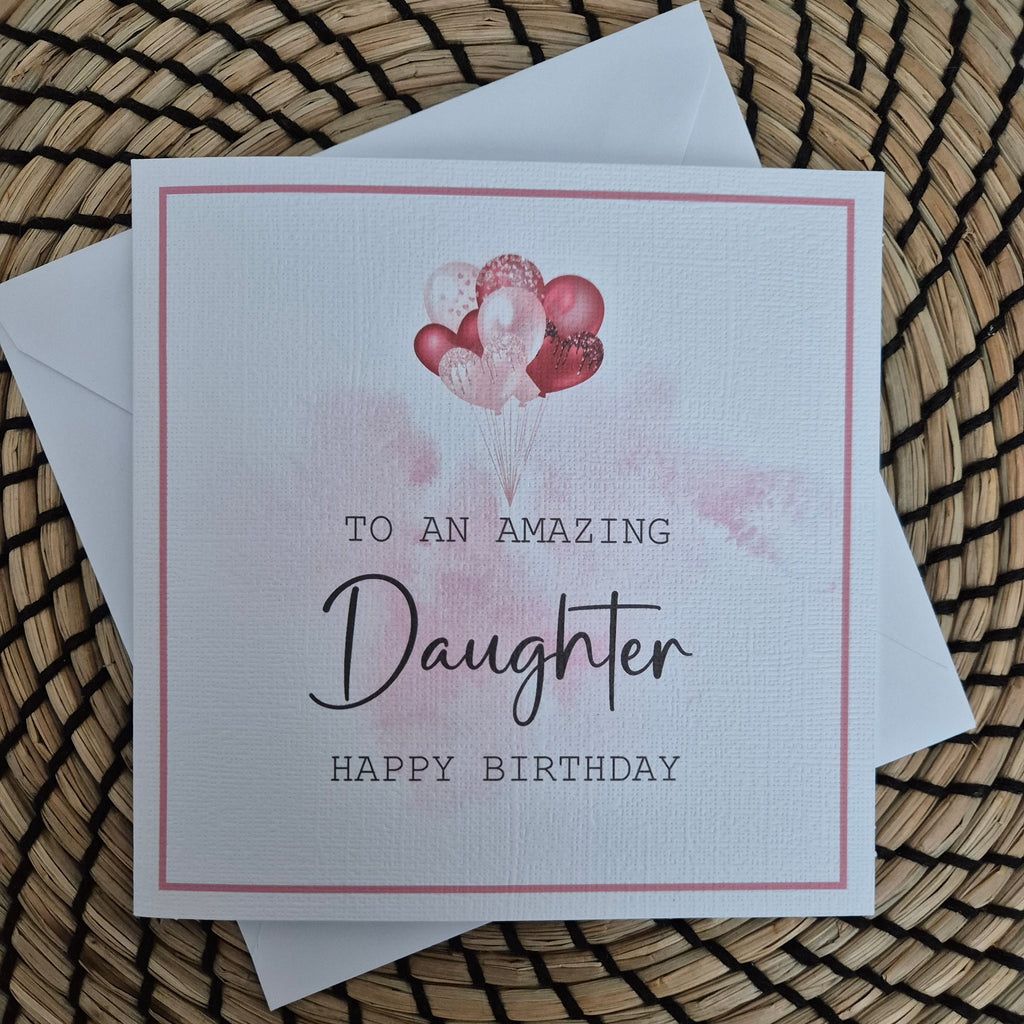 Birthday Card For An Amazing Mum - Gran - Sister - Daughter