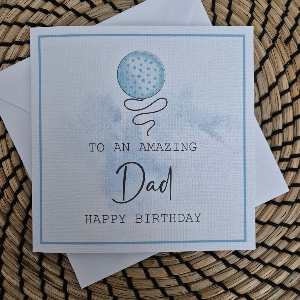 Birthday Card For An Amazing Son - Dad - Daddy - Granda