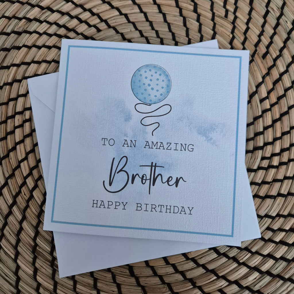 Birthday Card For An Amazing Son - Dad - Daddy - Granda
