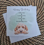 Dog Lover Birthday Card - Choose Your Breed