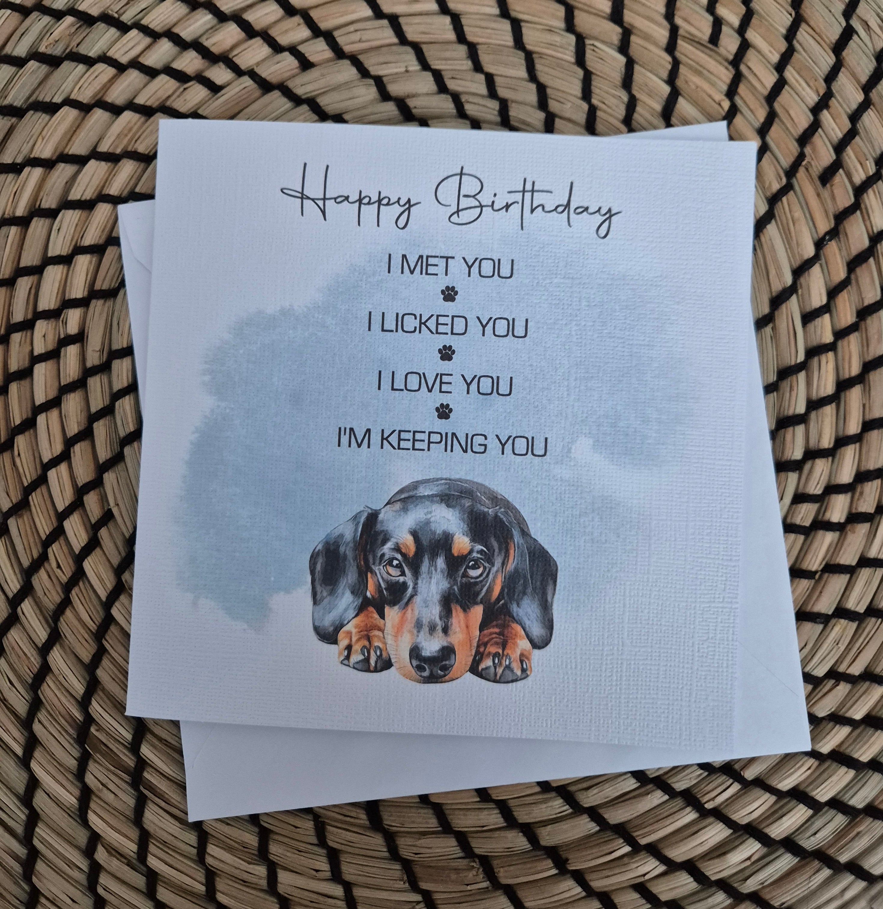 Dog Lover Birthday Card - Choose Your Breed
