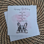 Dog Lover Birthday Card - Choose Your Breed
