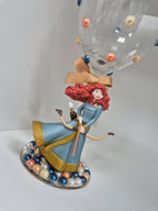 Hand Decorated Character Inspired Wine Glass - Unique Handmade Gift for Her - Merida