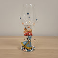 Hand Decorated Character Inspired Wine Glass - Unique Handmade Gift for Her - Merida
