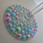 Hand Beaded Wine Glass Perfect for Birthdays and Celebrations