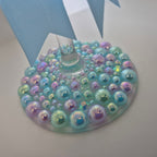 Hand Beaded Wine Glass Perfect for Birthdays and Celebrations
