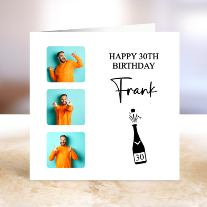 Personalised Birthday Card
