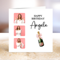 Personalised Photo Cube Birthday Card