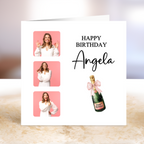 Personalised Photo Cube Birthday Card