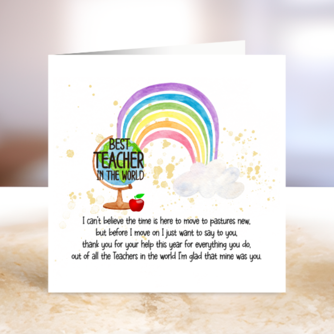 Best Teacher in the World