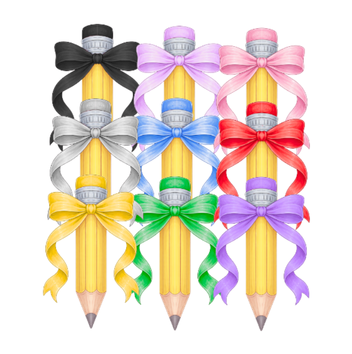 First Day At School - Pencil Design Card