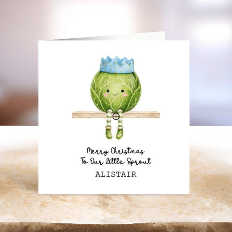Little Sprouts Christmas Card