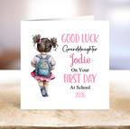 First Day At School - School Girl