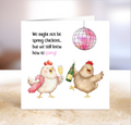 Spring Chicken's Birthday Card