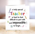 Truly Special Teacher