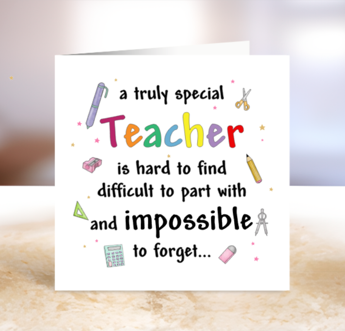Truly Special Teacher