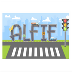 Road Scene Personalised Print