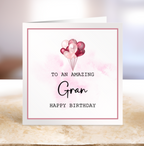 Birthday Card For An Amazing Mum - Gran - Sister - Daughter