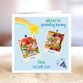 Nursery Graduation Card Blue