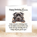 Birthday Card for a Loyal Companion - To the Dog