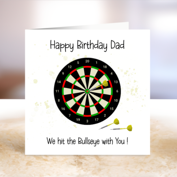 Happy Birthdday Darts Fan