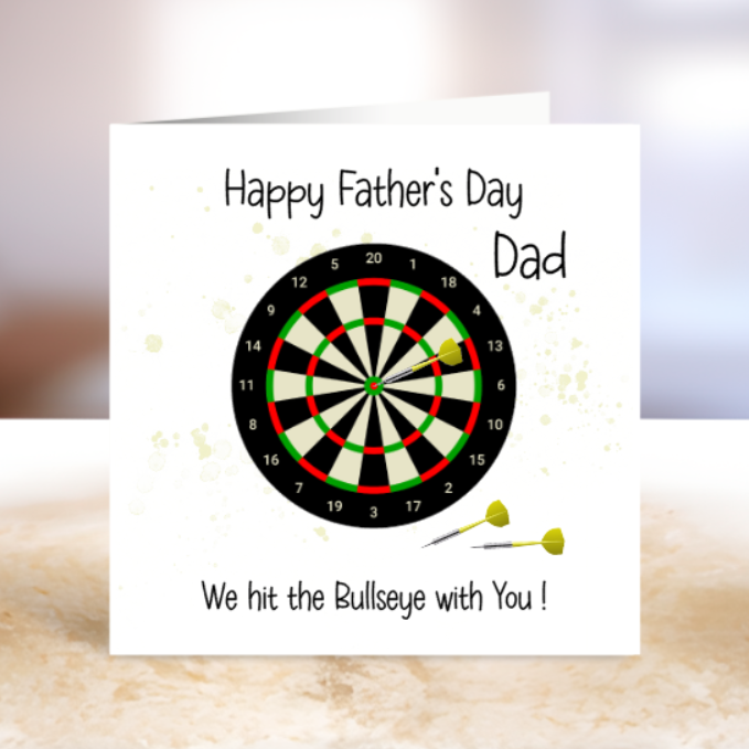 Father's Day for Darts Fan