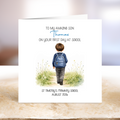 Personalised First Day at School Card - Boy