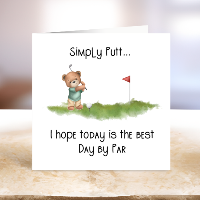 Golf Enthusiasts Card