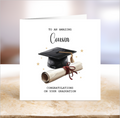 Graduation Card Cap & Scroll