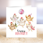 Hen Party Celebration Card
