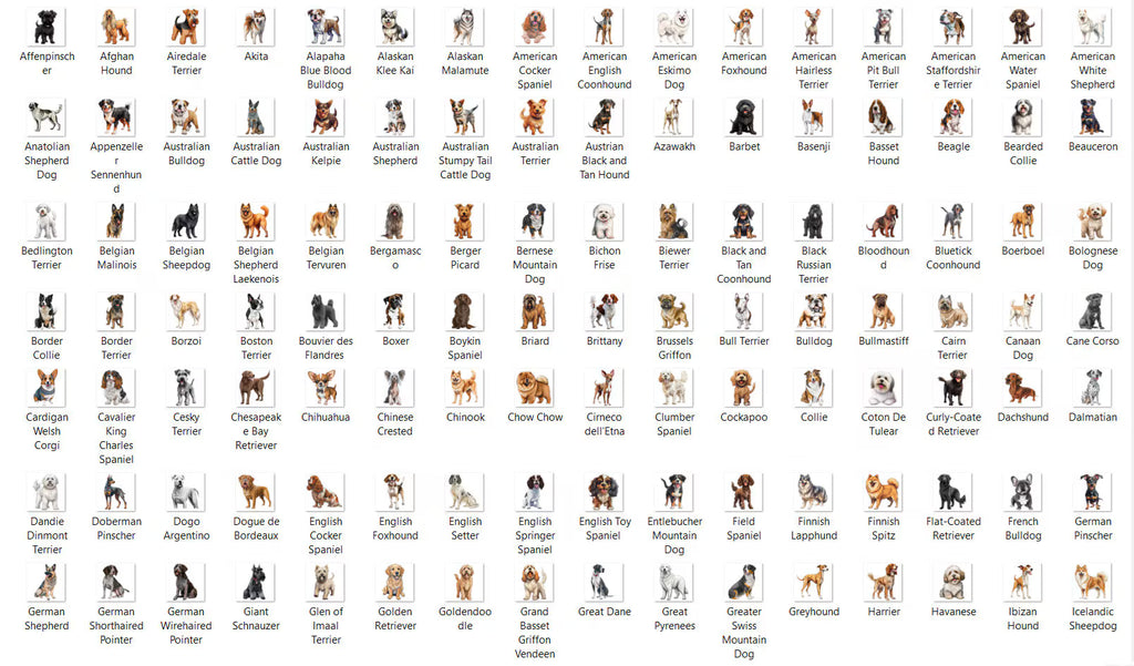 Dog Lover Birthday Card - Choose Your Breed