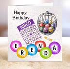Fun Bingo Birthday Card: Playful Design for Bingo Lovers