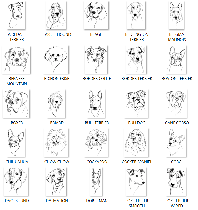Pet Loss Sympathy Card - Personalised Dog Memorial