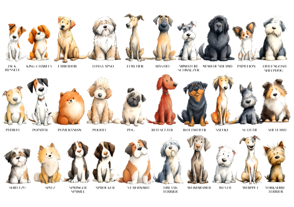 Doodle Dogs Coaster