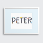 Road Scene Personalised Print