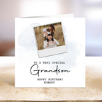 Custom Polaroid Style Birthday Card