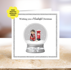 Postman - Postwoman Christmas Card - Personalised