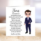 Prom Card - Son - Personalised Design