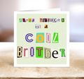 Ransom Note Style "Cool" Birthday Card
