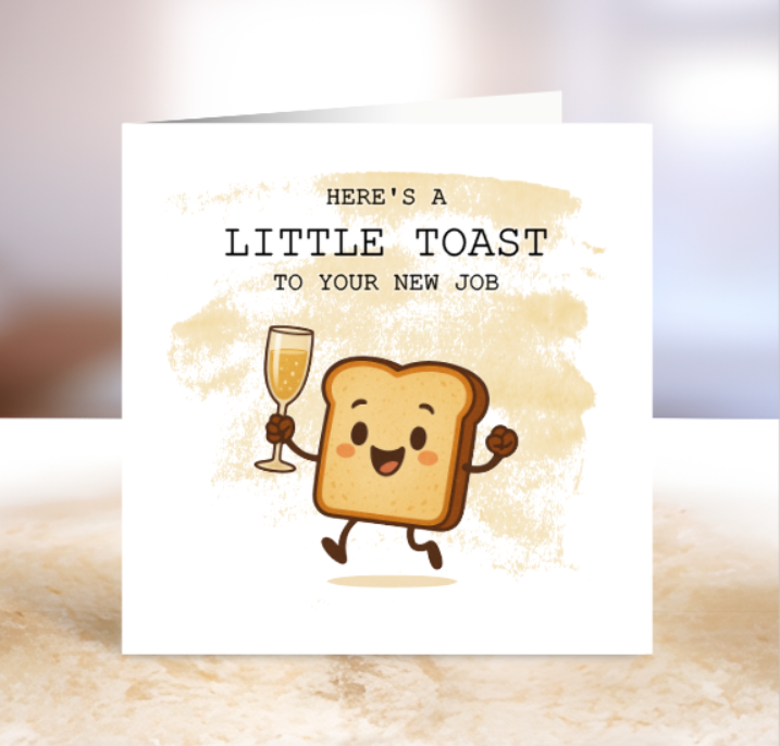 Toast to Your New Job