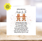 Special Couple Christmas Card - Personalised