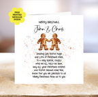 Special Couple Christmas Card - Personalised